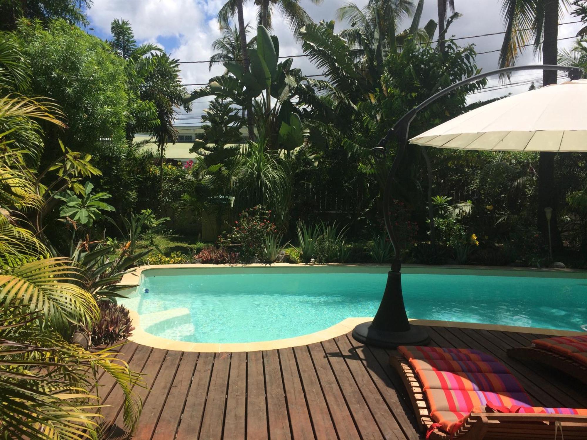 Maison Meublee Avec Piscine Pres Du Lagon La Saline Le Bains Luaran gambar